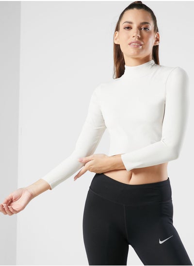 Buy Dri-Fit Luxe Cropped T-Shirt in UAE