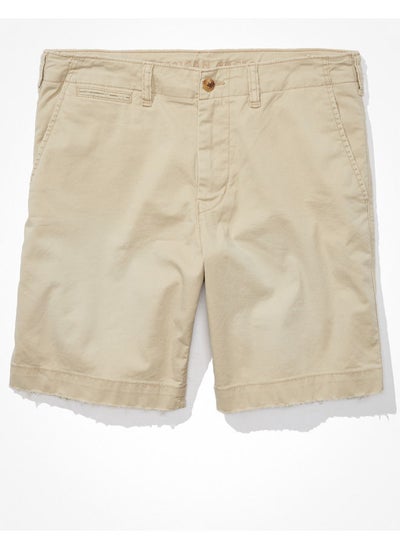 اشتري AE Flex 9" Lived-In Khaki Short في مصر