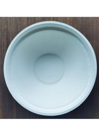 Buy 200Pcs Wet Moulded Disposable White Lid For Coffee And Tea Cups in UAE