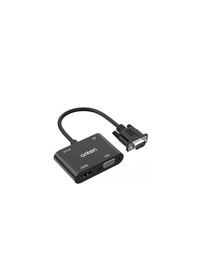Buy ONTEN HDMI to VGA AND HDMI Adapter for Computer, Desktop, Laptop, PC, Monitor, Projecto AND FOR surveillance CAMERAS in Egypt