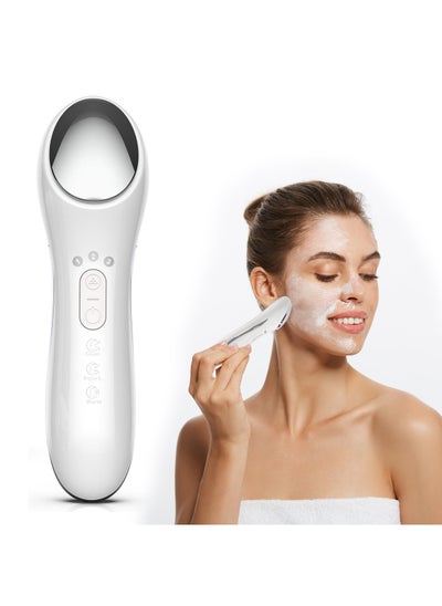 اشتري Galvanic Facial Toning Device - Portable Electric Massager for Facial Shaping, Neck, and Skin Care - Handheld Beauty Tool for Radiant Skin and Enhanced Contours. في السعودية