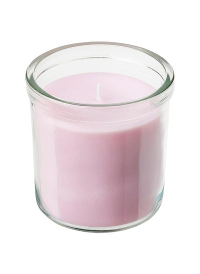 Buy Scented Candle In Glass, Jasmine/Pink, 40 Hr in Saudi Arabia