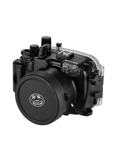 Buy Sea frogs Underwater Diving Housing Waterproof Camera Protective Case 40M/130FT Depth Compatible with Canon G7X Mark Ⅲ in UAE