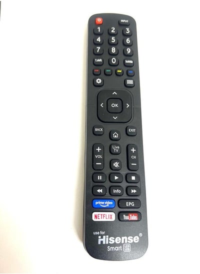 Buy EN2BS27H Replace Remote Control Compatible with Hisense Smart TV 58S5 65R6 65S8 75R6 75S8 70B7100UW 55B7100UW 43B7100UW 50B7100UW 65B7100UW 55B7100UW Q8600 65Q8600UWG B8000 B7100 in Saudi Arabia