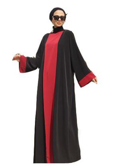 Buy Women's crepe abaya in two colors in Egypt