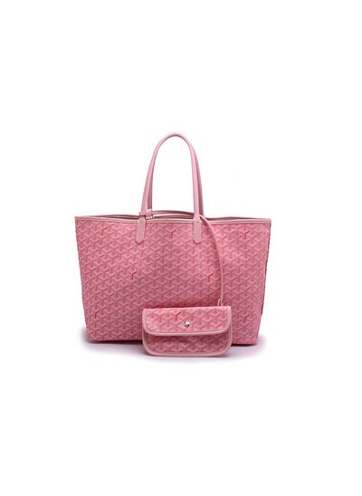 Buy Printed Shopper Tote Pink in Saudi Arabia