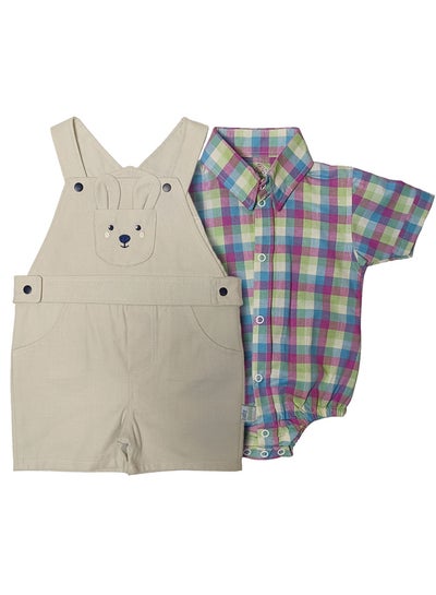 Buy Baby Boys Set - Jumpsuit & Shirt in Egypt