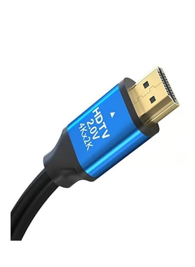 اشتري كبل HDMI بدقة 4K وسرعة 18 ميغبت فيكابل اتش دي ام أي 4K ، 1.5 متر، لتلفزيون  الثانية وتردد 60 هرتز وتردد 2.0 لكمبيوتر الشاشة تلفزيون محمول في مصر