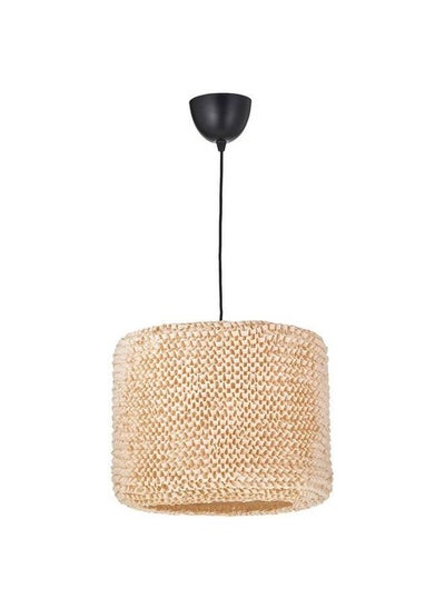 Buy Pendant Lamp Beige Black 42 Cm in Saudi Arabia