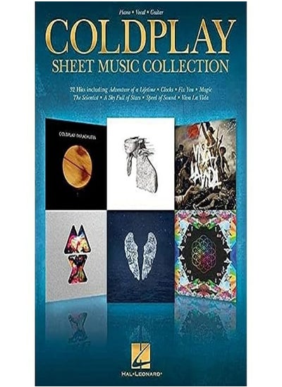 Buy Coldplay Sheet Music Collection by Coldplay Paperback in UAE