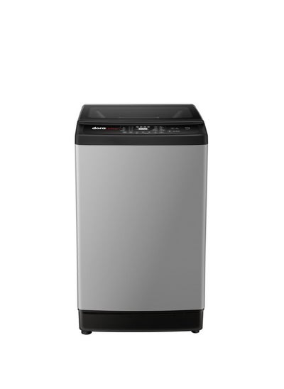 Buy Dora Elegant Top Load Automatic Washing Machine, 7 kg, 10program, Silver - DETLK07A(SL) in Saudi Arabia