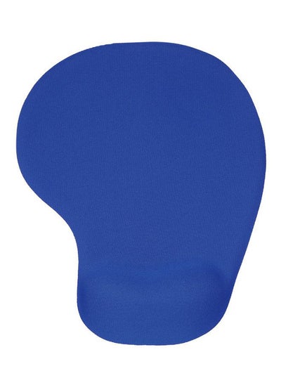 Buy Wrist Support Mouse Pad Blue in UAE