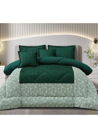 Buy Royal summer duvet set 230x250 6 pieces in Saudi Arabia