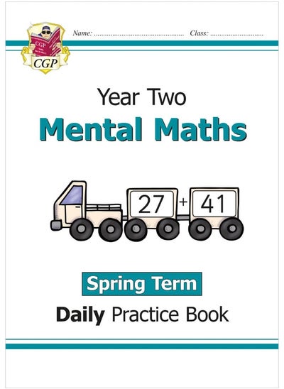 اشتري KS1 Mental Maths Year 2 Daily Practice Book: Spring Term في الامارات