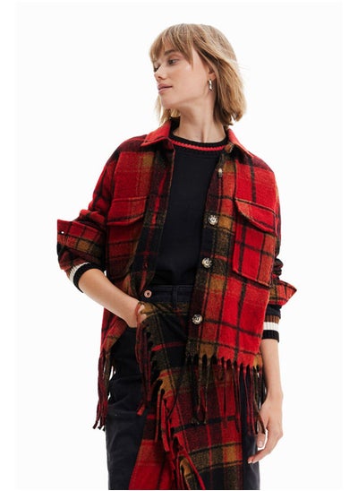 Buy Short plaid wool jacket in Egypt