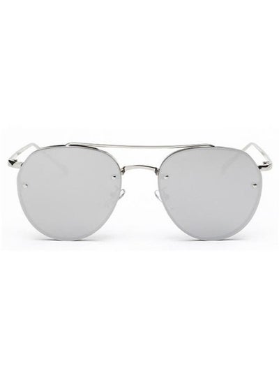 Buy Men's Sunglasses UV Protection,Eye Protection Sunglasses,Silver Frame Gray,Fashion Sunglasses. in Saudi Arabia