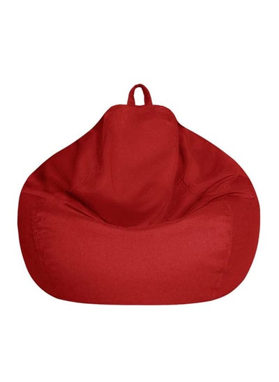 Buy Bag Chair Cover, Sofa Bean Bag Sofa Cover, Cloth Cover without Filler, Soft Cotton Linen, Sturdy Zipper Bean Bag Case, Sack Bean Bag for Adults, Kids, Teens in UAE