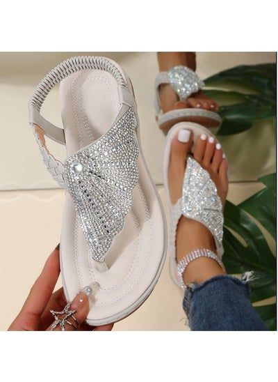 Buy Summer Fashion Flat Sandals in Saudi Arabia