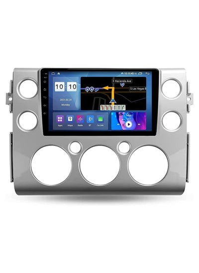 Buy Android Car Stereo for Toyota FJ Cruiser 2006 To 2020 4GB RAM 64GB ROM Support Apple Carplay, Mirror-Link Wi-Fi BT, FJ Radio GPS Navigation, 9 Inch IPS Touch Screen with Backup Camera Included in UAE