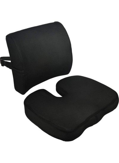 Buy Seat Cushion And Lumbar Support Pillow in Saudi Arabia