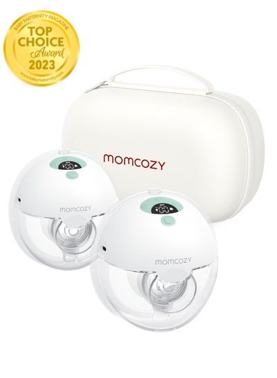 Buy M5 Double Breast Pump Electric , Hands Free, Portable,  3 Modes and 9 Levels, All-in-one,  Painless in UAE