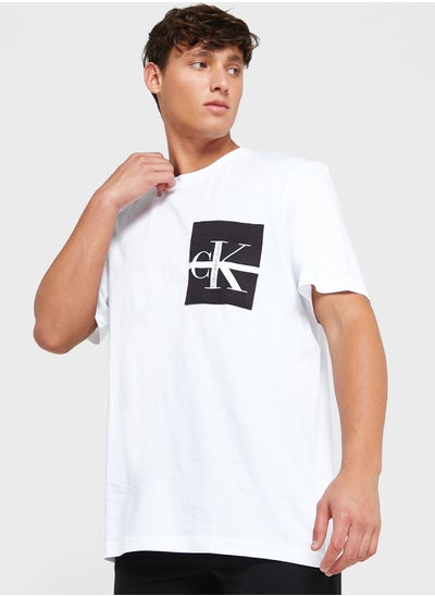 Buy Colour Block Crew Neck T-Shirt in UAE