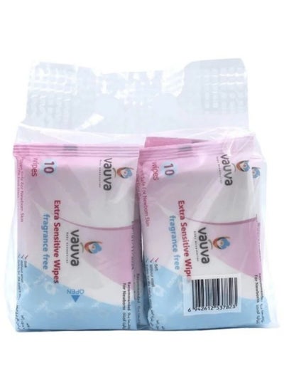 Buy Extra Sensitive Wipes Fragrance Free in Saudi Arabia