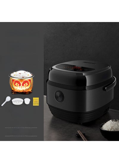 اشتري Zemkon 3.45L Smart Rice Cooker 4-5 Person Multifunctional Black thick kettle bladder في الامارات