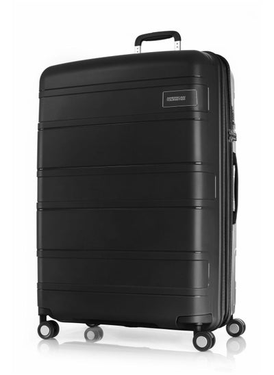 Buy American Tourister LITEVLO hard spinner luggage large TSA 82 cm - black in Saudi Arabia