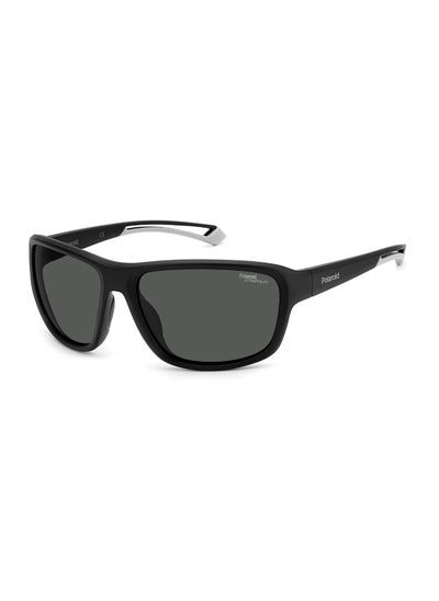 Buy Unisex UV Protection Rectangular Sunglasses - Pld 7049/S Mtt Black 62 - Lens Size: 62 Mm in UAE