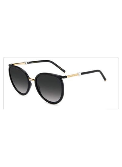 Buy Women's UV Protection Round Sunglasses - Her 0077/S Black 22 - Lens Size: 53.2 Mm in Saudi Arabia