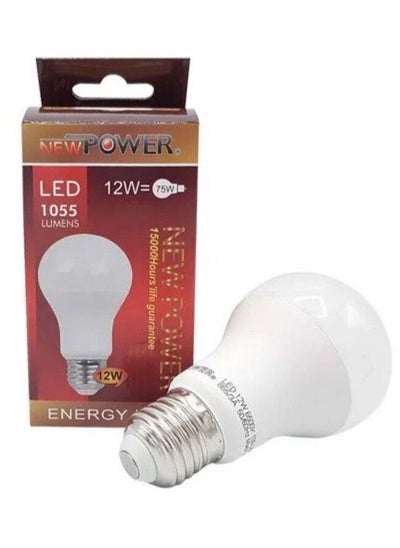 Buy LED Electric Bulb Yellow 12W in Saudi Arabia