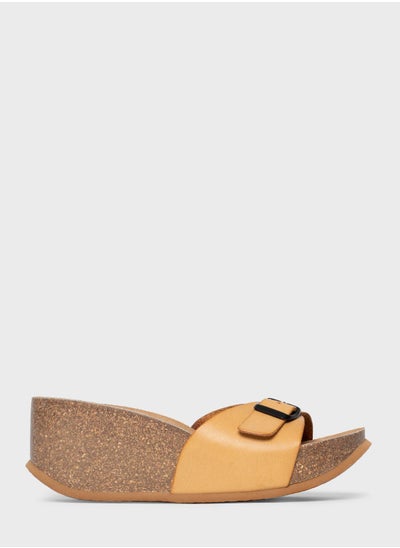 Buy Luna Mid Heel Wedges Sandals in UAE