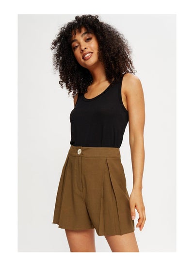 Buy Pleat Front Shorts in UAE