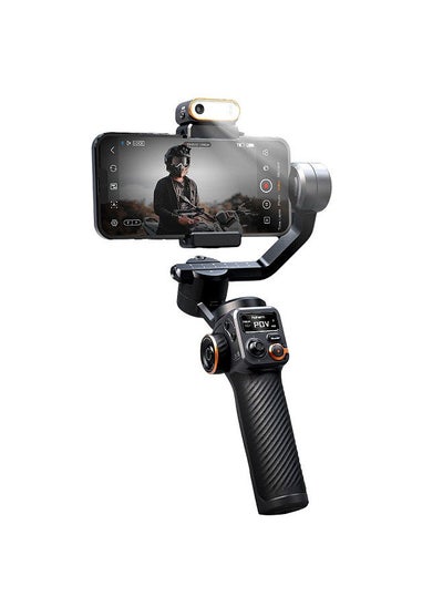 Buy hohem iSteady M6 Kit 3-Axis Smartphone Gimbal Stabilizer Anti-shake Phone Vlog Gimbal 360° Rotatable OLED Large Screen in UAE