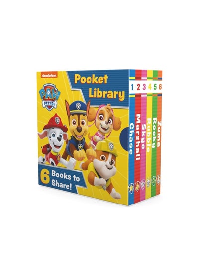 اشتري Paw Patrol Pocket Library: A Nickelodeon Series في الامارات