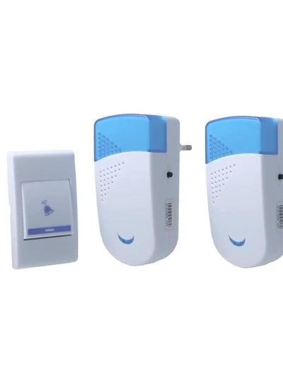 Buy A smartly designed wireless doorbell with a remote control feature, in addition to 36 musical tones and two audio outputs in Egypt