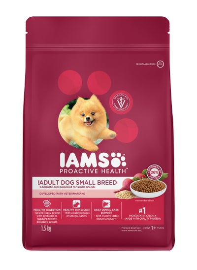 اشتري Proactive Health Adult Dog Smallbreed IAMs 1.5kg في الامارات