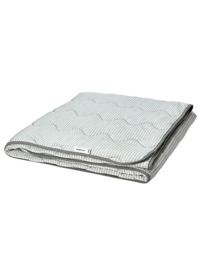 Buy Duvet Cool Grey And Stripe 240X220 Cm in Saudi Arabia