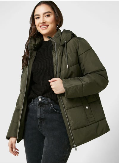 Buy Hooded Puffer Jacket in UAE