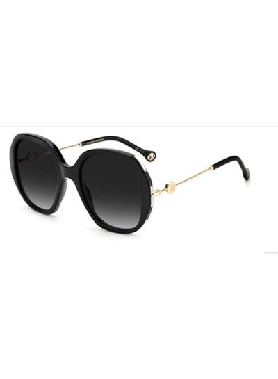 Buy Women's UV Protection Square Sunglasses - Ch 0019/S Black 21 - Lens Size: 56.9 Mm in Saudi Arabia