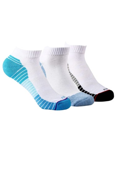 Buy future socks socket 40-45 Ankle socks with cushioned heels pack of 3 in Egypt