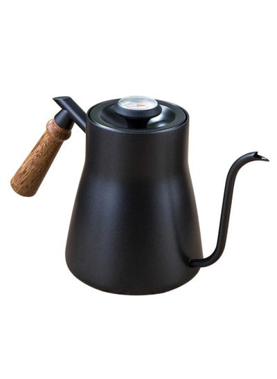 Buy Dripping Jug With Wooden Handle Black 600ml in Saudi Arabia