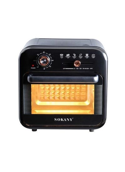 Buy Sokany فرن 18 لتر 1800 واط موديل SK-10001 من سوكاني - اسود in Egypt