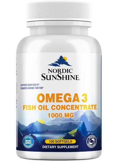 Buy Omega 3 Fish Oil Concentrate 1000 Mg in UAE