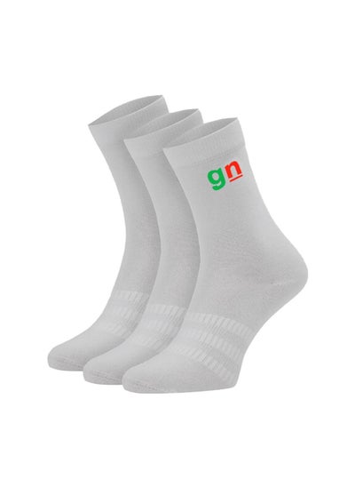 Buy green sports socks - grey in Saudi Arabia