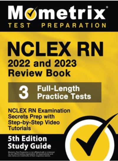 Buy Nclex Rn 2022 And 2023 Review Book Nclex Rn Examination Secrets Prep 3 Fulllength Practice Tests by Bowling, Matthew Paperback in UAE