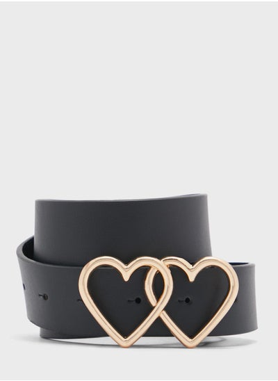 Buy Double Heart Buckle Belt in Saudi Arabia