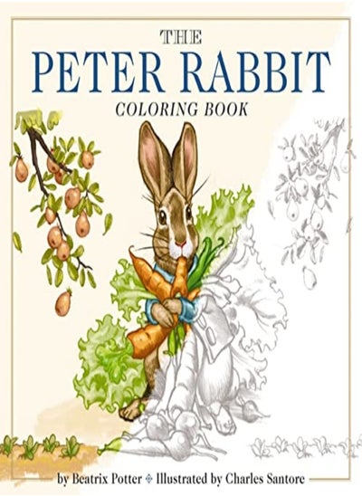 Buy The Peter Rabbit Coloring Book The Classic Edition Coloring Book by Potter, Beatrix - Santore, Charles Paperback in UAE