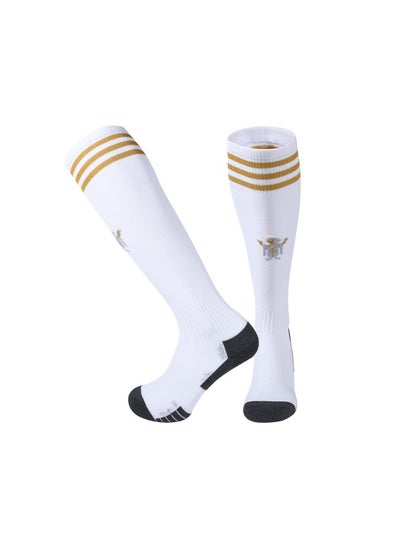 اشتري Wholesale of adult and children's towel bottom wear-resistant and odor resistant long tube sports socks for men في السعودية